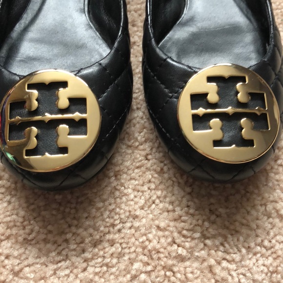 Tory Burch Quilted Flats - Picture 3 of 8
